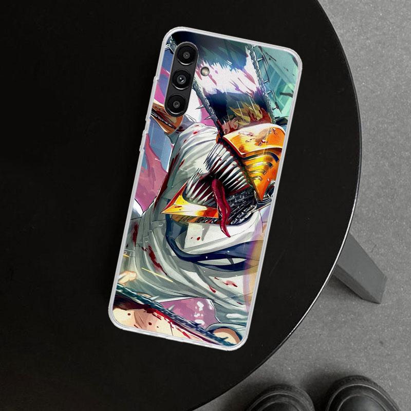 Chainsaw Mans Denji Phone Case Cover for Samsung Galaxy A17 A16 A26 A36 A56 A57 A37 A15 A25 A35 A55 A14 A24 A34 A54 A13 A23 A33
