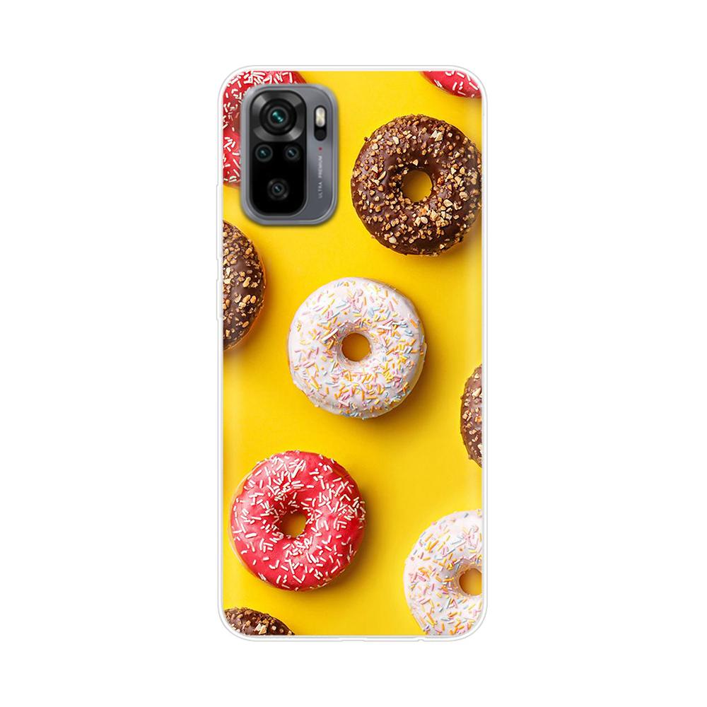 For Xiaomi Redmi Note 10S Case Note 10 Silicone Soft TPU Back Cover For Xiaomi Redmi Note 10 Pro Note10 S Phone Cases Coque Bags