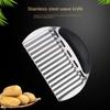 Pommes Frites Schneider Edelstahl Kartoffelschneider Gemüsehacker Gemüseschneider Langlebige Küchenhelfer Schneider