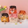 10pcs Paper Box Safari Birthday Favors Boxes Cartoon Jungle Animal Candy Box  Baby Shower