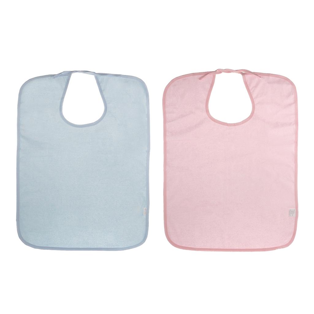 Adult Disability Bib Mealtime Dining Clothes Protective Apron Waterproof Reusable