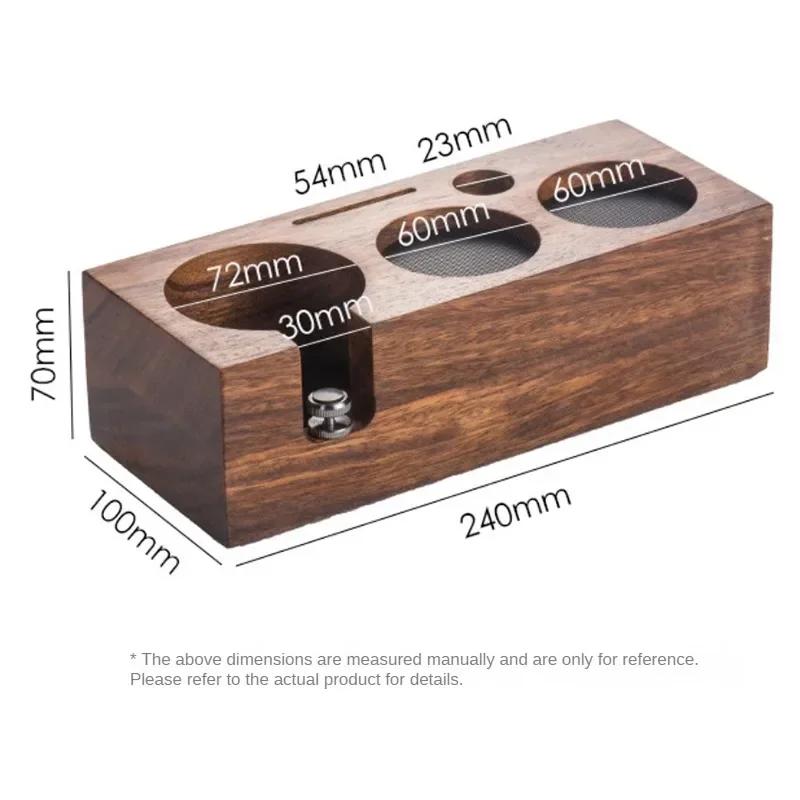 Coffee Tamper Mat Stand Portafilter Holder Rack 51mm 53mm 58.5mm Breville Sage Delonghi Espresso Maker Tools Barista Accessory