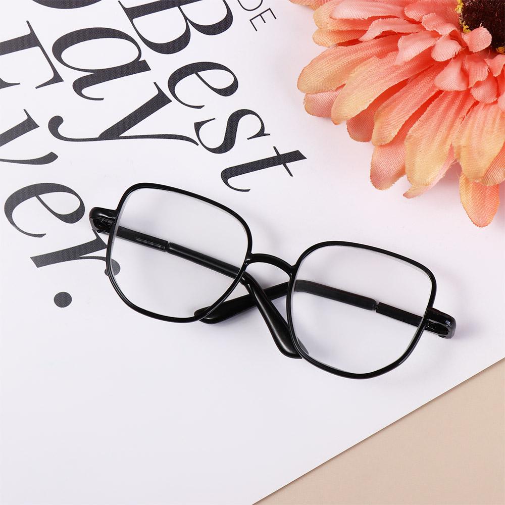 Lovely Preppy Cotton Doll‘s Glasses Soft Cotton Doll Eyeglasses Idol Plush Doll Glasses  BJD