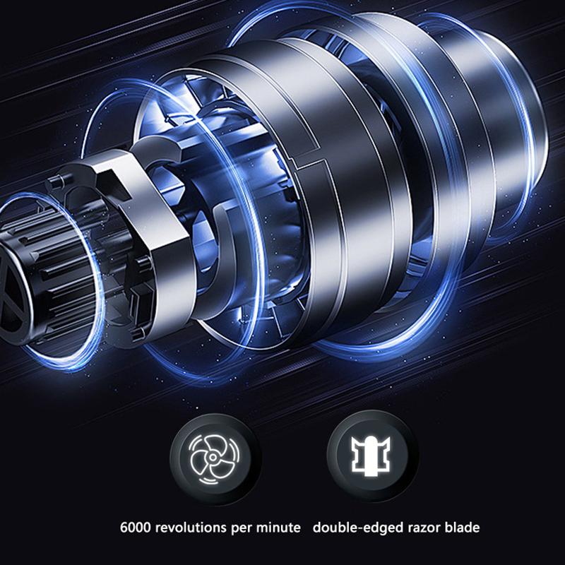 2 In 1 Electric Portable Ear And Nose Hair Trimmer Clipper Professional Painless Portable Eyebrow For Men Nose Hair