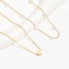 Vintage Pearl Heart Multi-layer Pendant Necklace - Women's European & American Choker