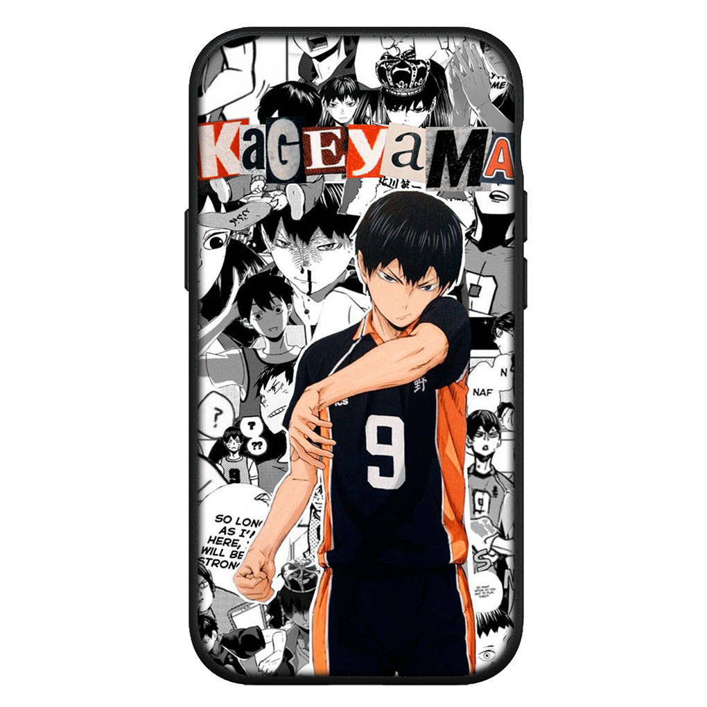 Für iPhone 16 15 Xiaomi Redmi Note 14 13 12 11 Pro Max X 16e Samsung Galaxy S25 S24 S23 Moto OPPO Huawei Oikawa Tooru Haikyuu Shoyo Hinata Handyhülle