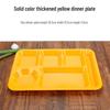 Melamine Divided Canteen Tray