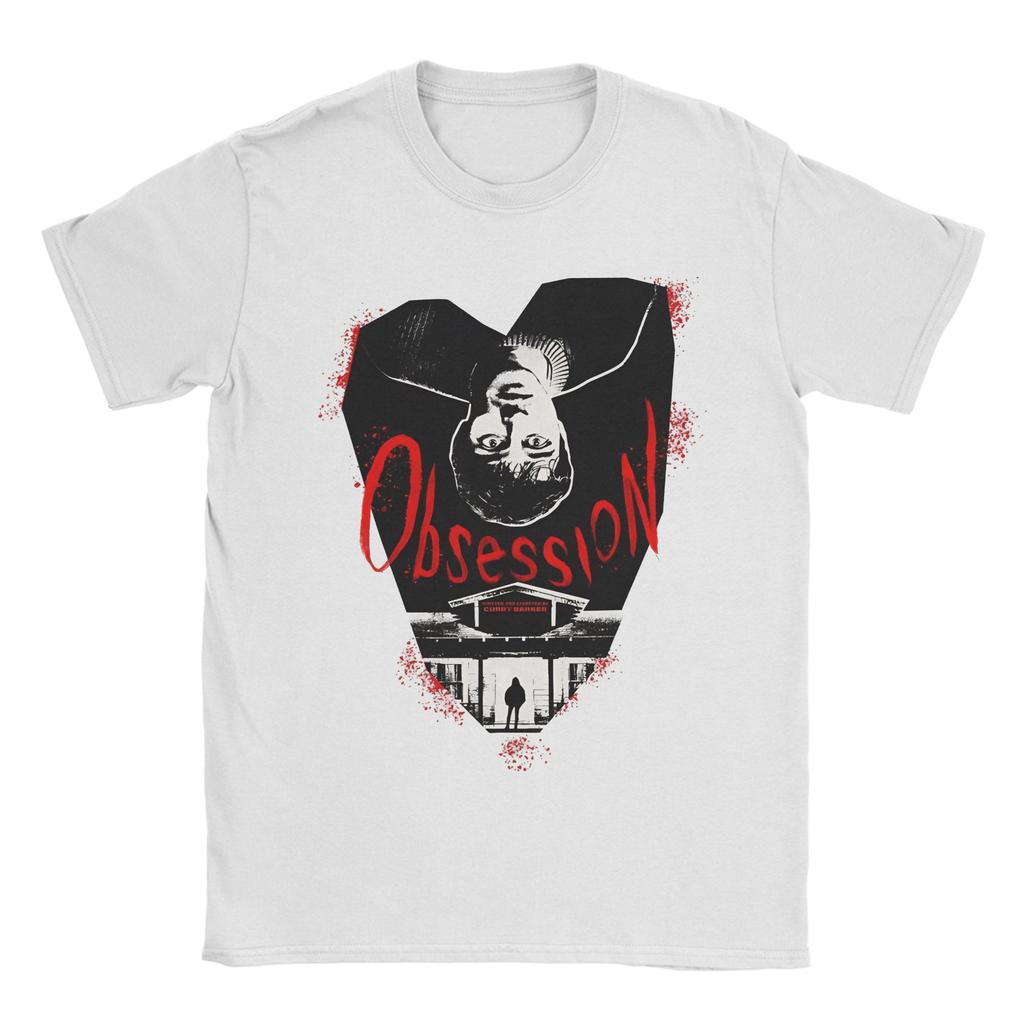 Obsession Horror Movie Unisex Unisexs T Shirt  Funny Tee Shirt Short Sleeve Crewneck Tshirts Pure Cotton Gift Tops