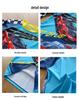 2026 Boys' Long Sleeve Racing Print Swimsuit with UPF50+ Sun Protection