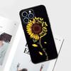 Schöne gelbe Sonnenblumenhülle für iPhone 17 Pro Max 14 13 12 11 15 16 Pro Max mini 16 Plus 16e 17 Air Handyhülle