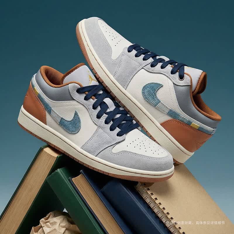 NIKE Air Jordan 1 Low SE Men s Sports Shoes US 10