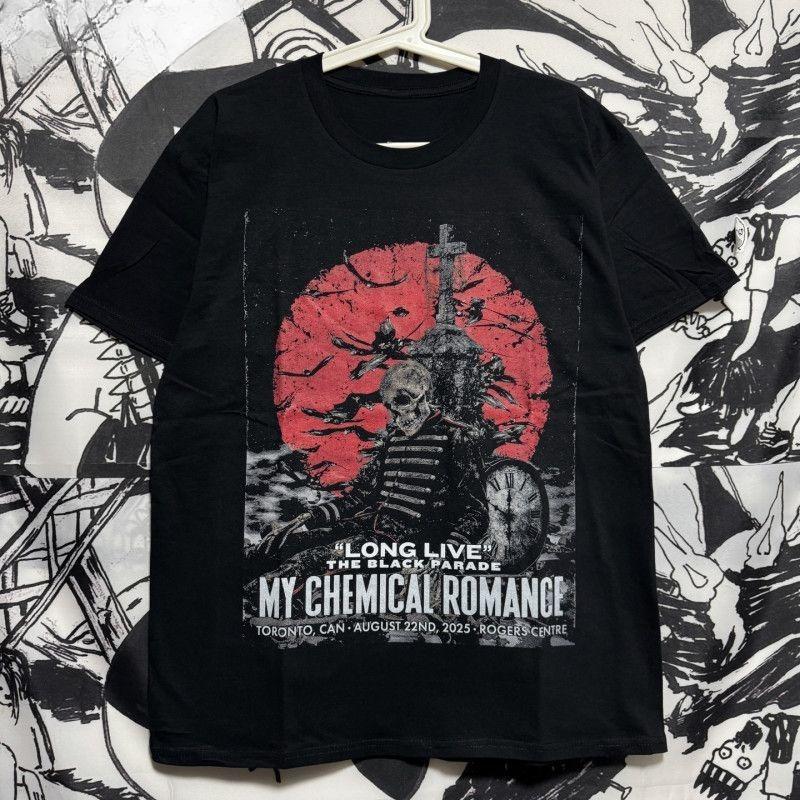 My Chemical Romances Cotton Rock Tshirt By The Band My Chemical Romance S