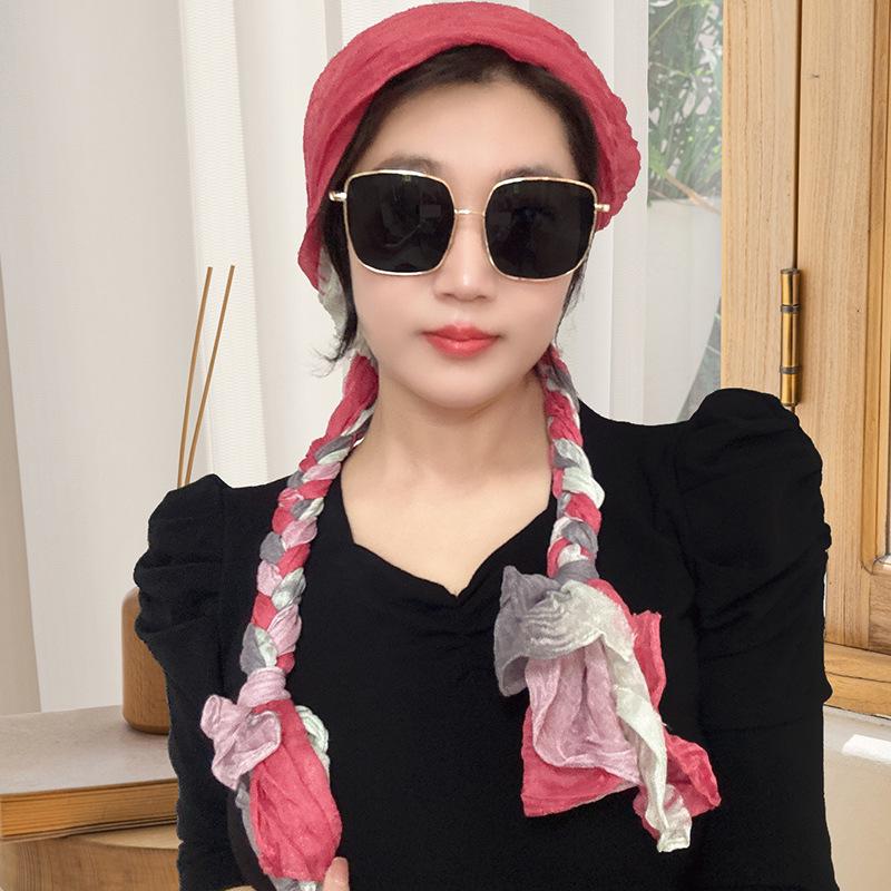 Vielseitiges gerüschtes Stirnband für Mädchen - Modischer Outdoor-Herbst/Winter-Halswärmer