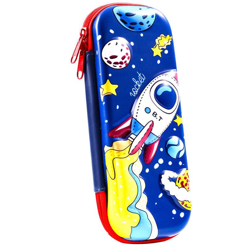 3D Stereoscopic Stationery Box Pen Case Cartoon High Appearance Level Multi-functional Pen Case Large-capacity Pencil Case