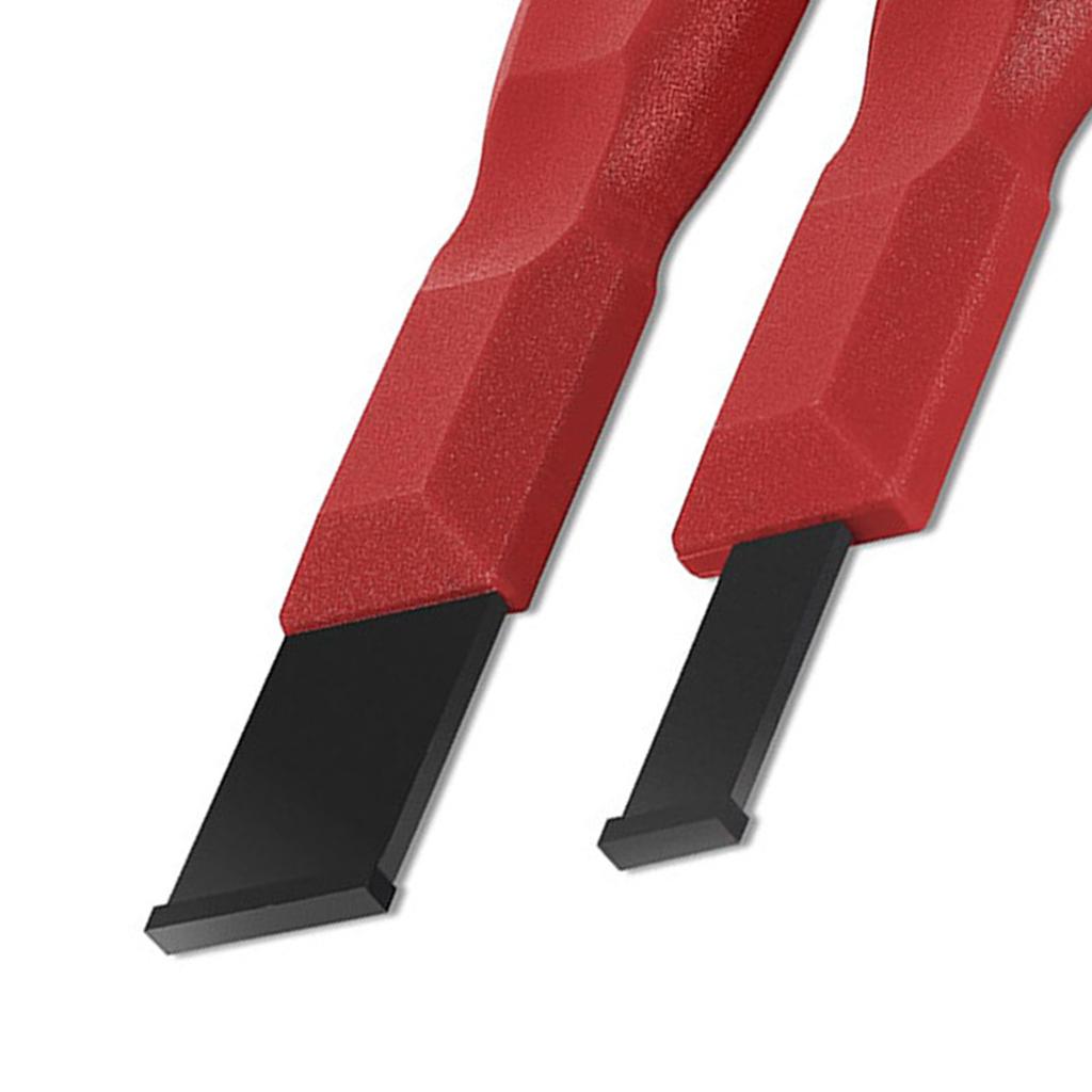 2-teiliges Hartmetallschaber-Set für Metalloberflächen mit 1 1/4 Zoll und 5/8 Zoll Klingen Professionelle Dichtungsentfernungswerkzeuge