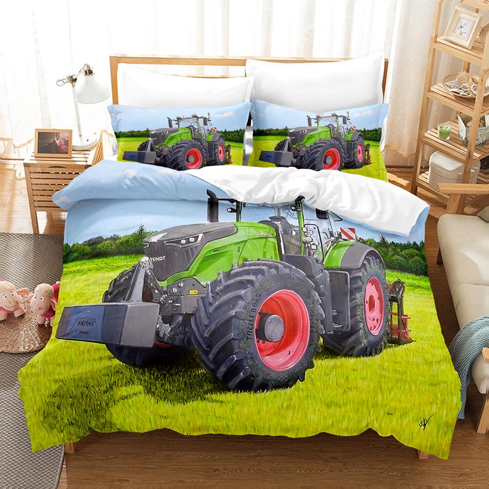 Fashion Technology Printing, 3D Digital Printing, Bedding, Duvet Covers, Pillowcases, Three-piece Sets