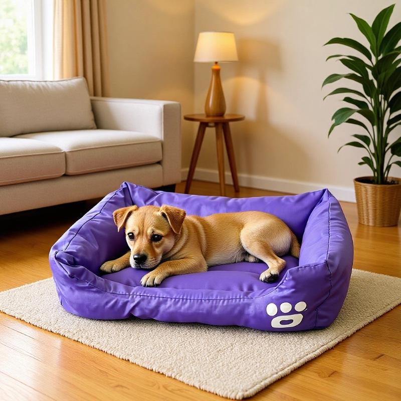 All-Season Waterproof Tear-Resistant Pet Bed for Dogs and Cats