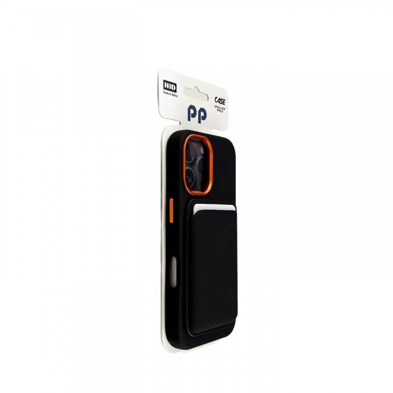 Magnetic Elephant Texture Phone Case IPhone 18 Pro Max 17 16 With Card Slot Shockproof Full Cover PC Hard Shell