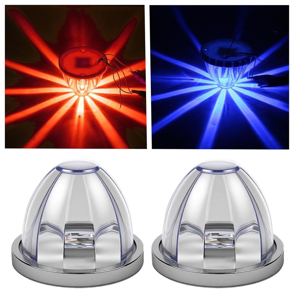 

2 шт. Двойные Революционные Арбузные Фонари Светодиодные Габаритные Фонари Звезда Арбуз Светодиодные Маркерные Фонари Подсветка Под Дном Для Грузовика