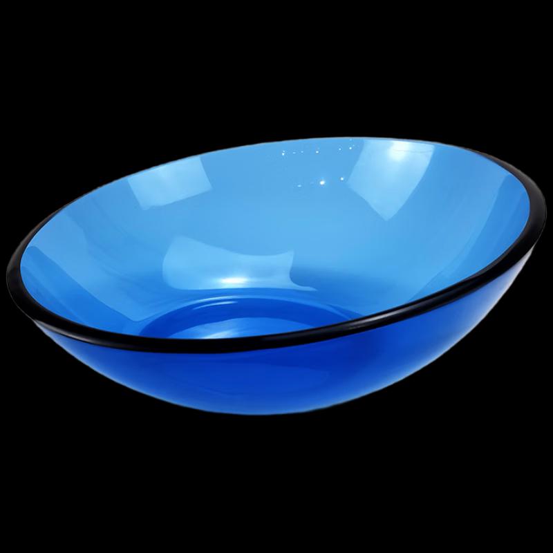 

Yici Shiguang Chinese Style Glass Dinner Plate