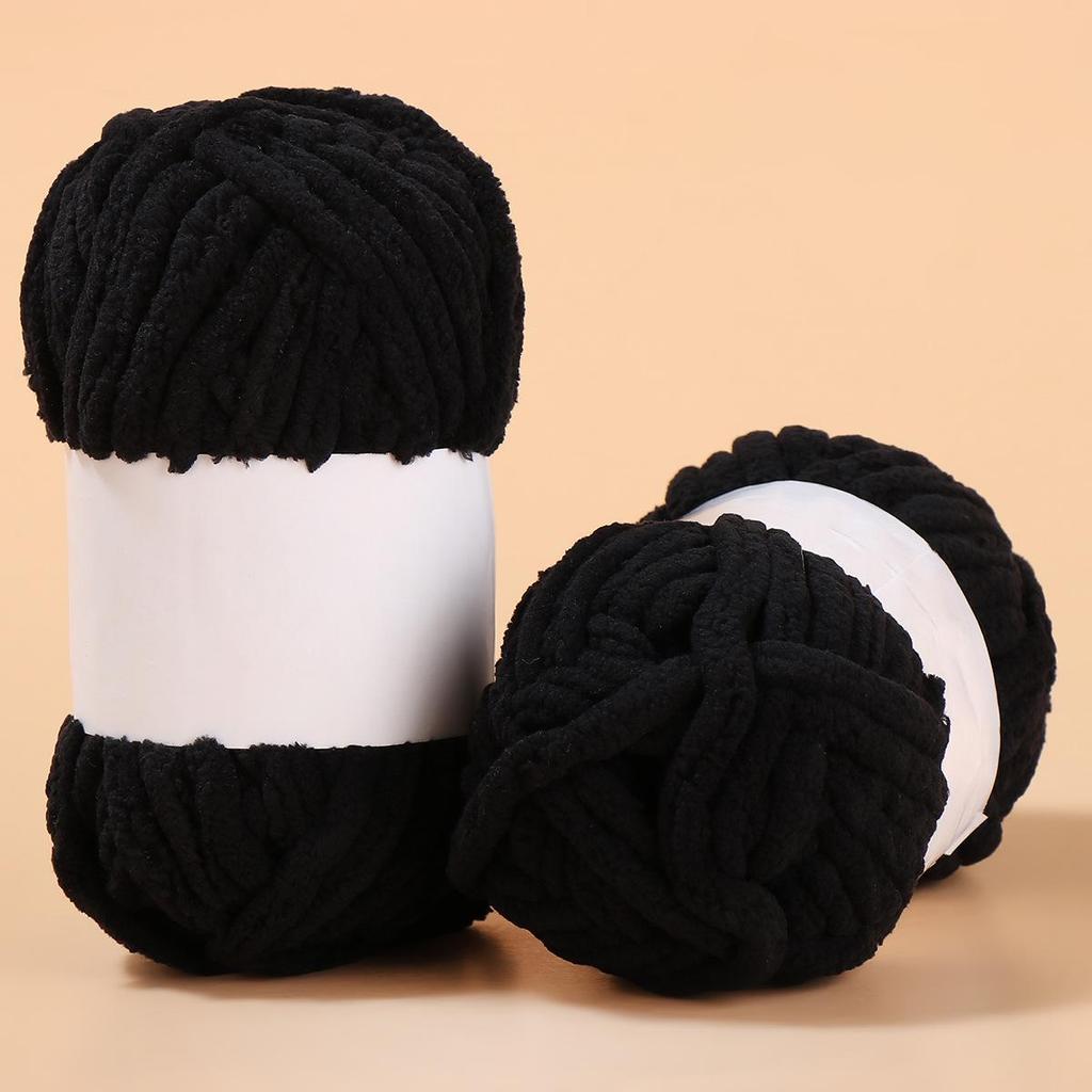 50g Ice Thread Thick Wool Yarn Ball for DIY Knitting and Weaving Projects