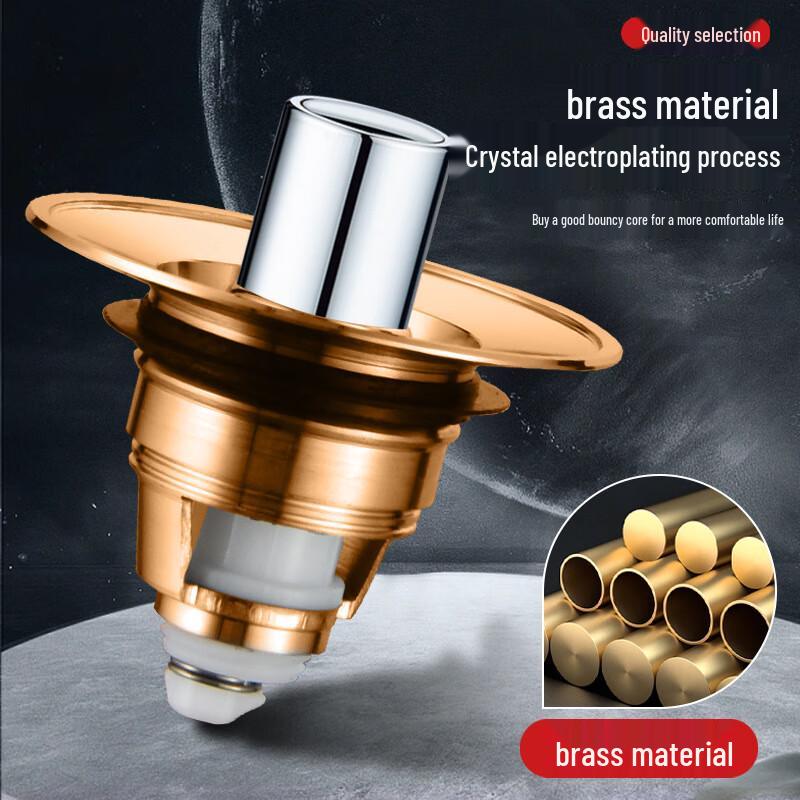 Press-Type Washbasin Pop-up Drain Stopper