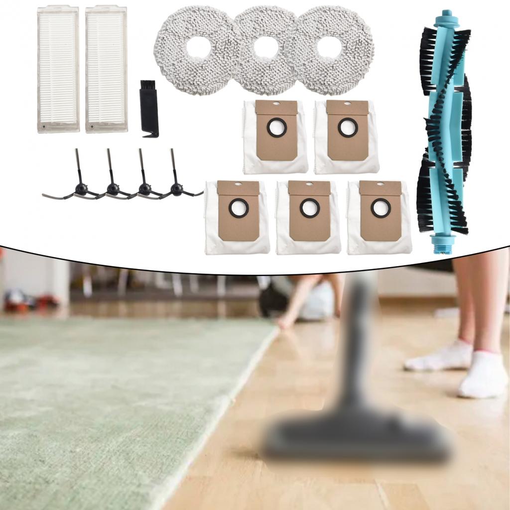 Walzenbürste Haushaltsreinigung Mopptuch Ersatz Seitenbürsten