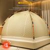 Winter Indoor Bed Tent: Light-Blocking, Drop-Proof, Thick Warmth, Full Coverage Mosquito Net, Mongolian Yurt Canopy.