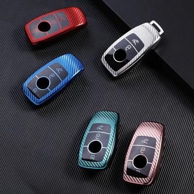 Husa TPU pentru chei auto pentru Mercedes-Benz ABCEGS Class CLA CLS GLA GLB GLC GLE GLS EQA EQB EQC 3 butoane Accesorii auto