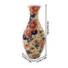 Jigsaw Puzzle Vase Flower Arrangement Hydroponics Flower Vase  Chinese-style Retro Porcelain DIY Puzzle Handmade