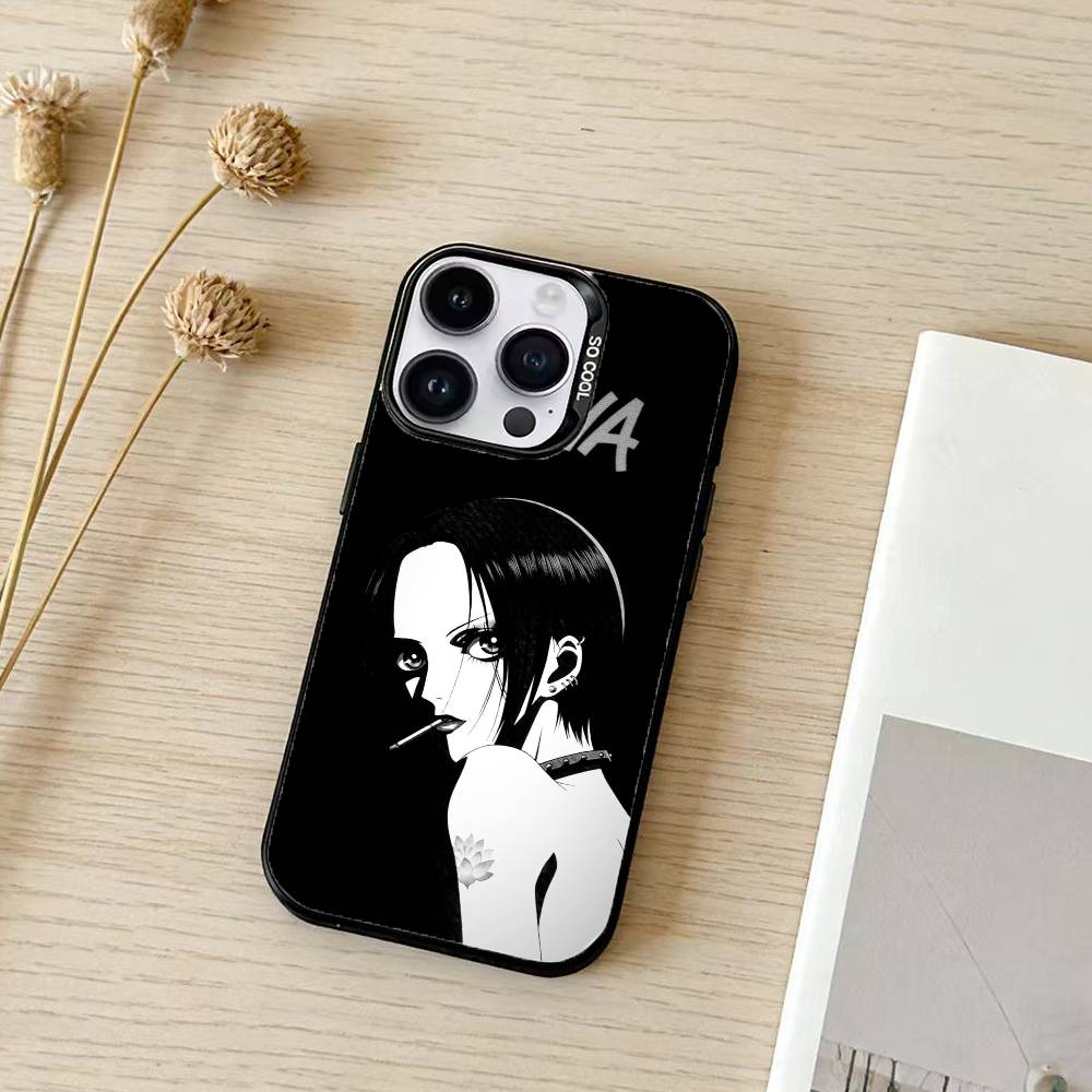 Anime Oosakis N-Nanas Phone Case For iPhone 17,16,15,14,13,12,11,Pro Max,Plus Candy Silver Cover