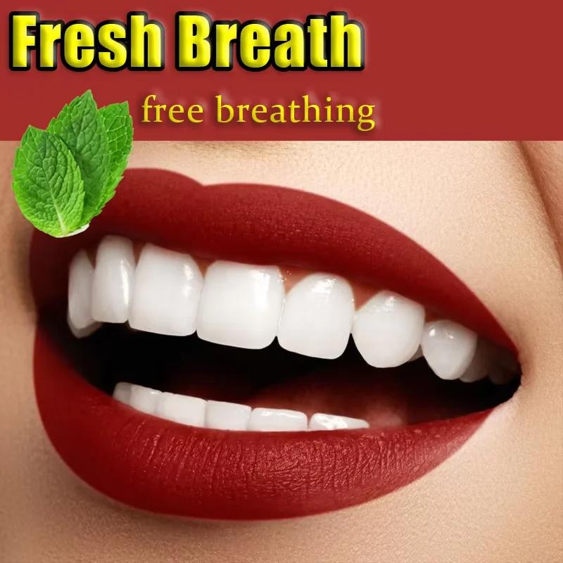 Teeth Fresh Breath, White Packaging, Strong Toothpaste