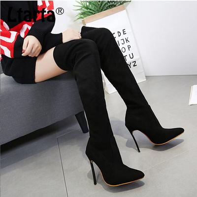 sinatra faux suede pointed heel