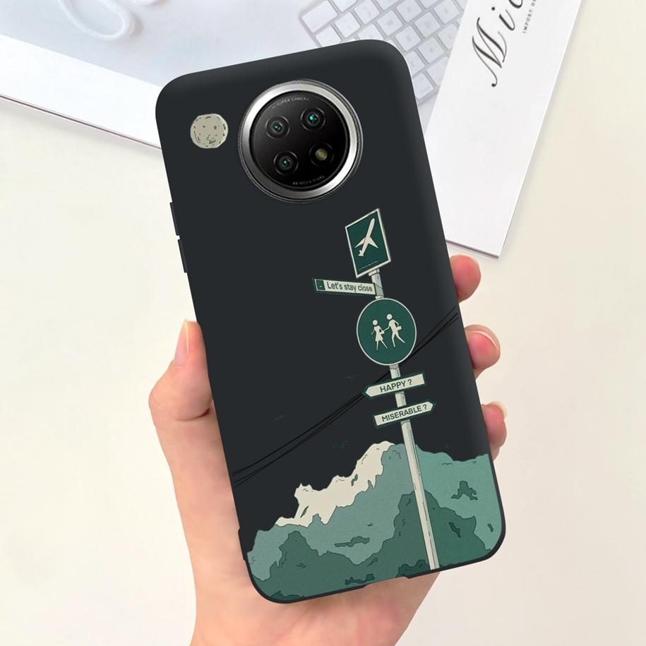 

For Xiaomi Redmi Note 9T Note 9 5G Case Fashion Flower Shockproof Silicone Soft Matte Phone Cover For Xiomi Redmi Note 9T Fundas Redmi Note 9T