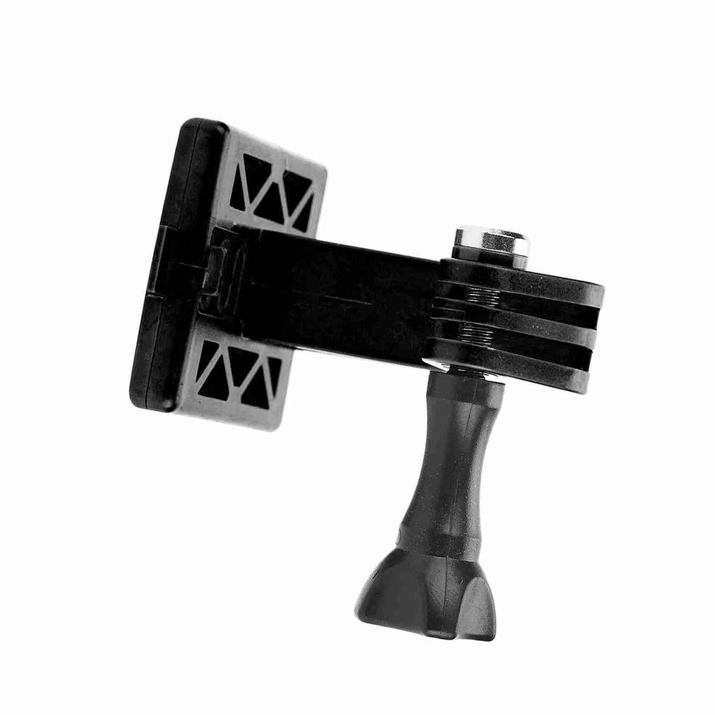 Lightweight Nylon Portable Helmet Adapter Base Fixed Mount for Camera (Black)