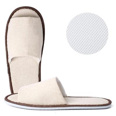 OEING Disposable Cotton Linen Slippers