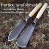 Pack of 2 Durable Metal Shovels, Suitable for Gardening, Weeding, Digging, Transplanting and Planting - Convenient and Labor-saving Garden Tools