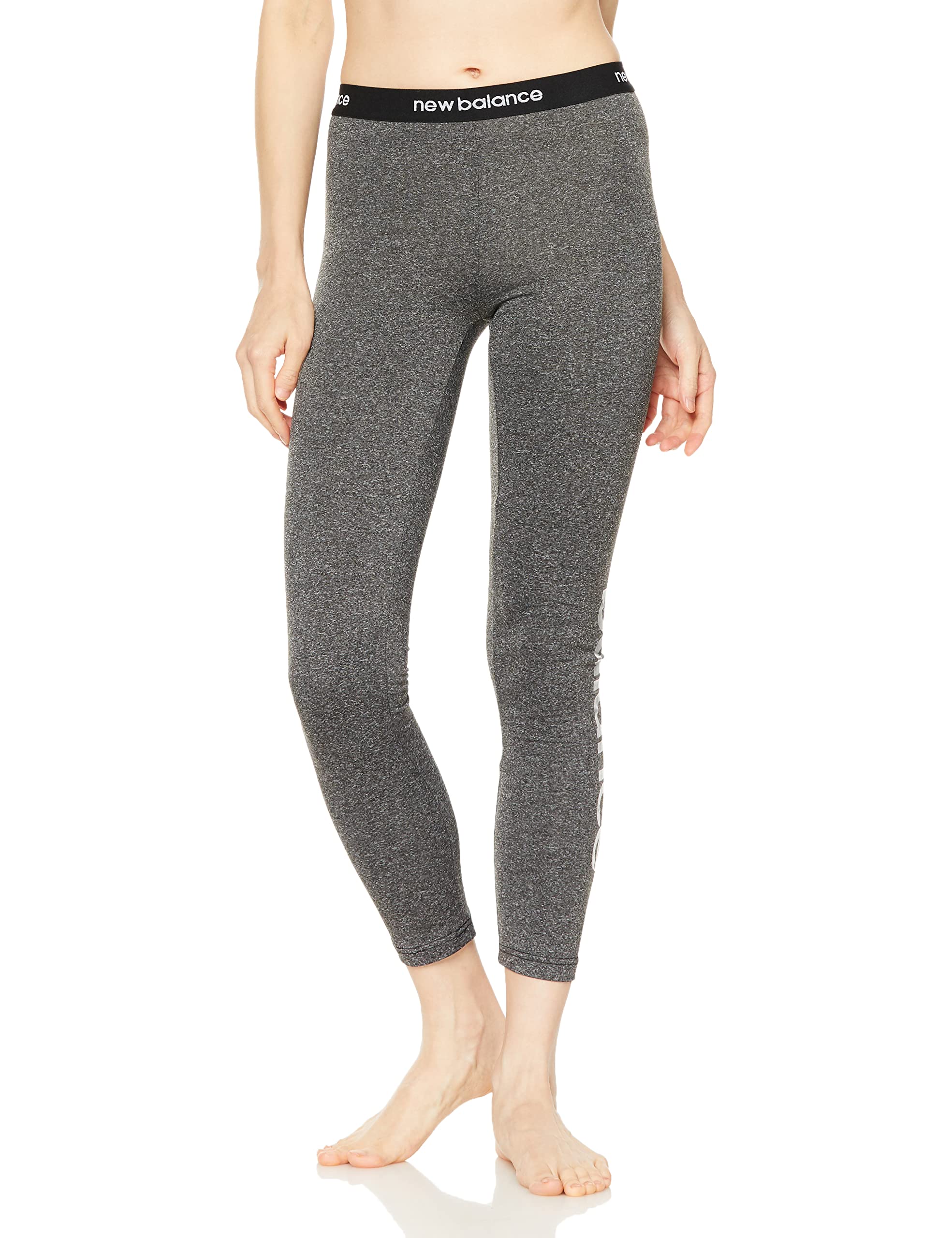 

Golf Thermal Leggings Brand FR [New Balance] (Side Logo/Total Length 68.5cm) / Women s / 012-2283506 023_Gray