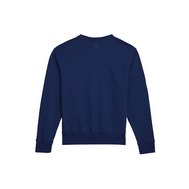 Adidas Originals Trèfle X Collaboration Pharrell Williams Sweat-shirt Décontracté à Manches Longues Homme Hauts Violet Ciel Nocturne H58306