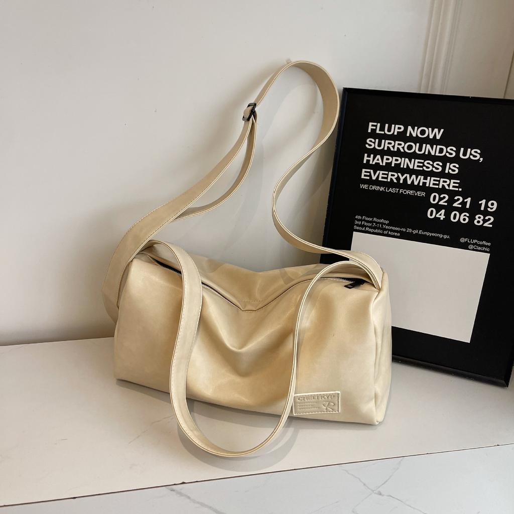 Soft-faced underarm large bag women's new high-end textured shoulder bag large-capacity messenger bag