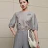 Sancai Women's 2026 Summer Loose Wide-Leg Casual Pants