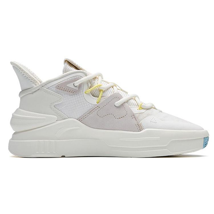 Anta Bastard 4.0 Slip Resistant Cushioning Slip Resistant Cushioning Low Top Skateboard Shoes Women's White Orange 122238080-10