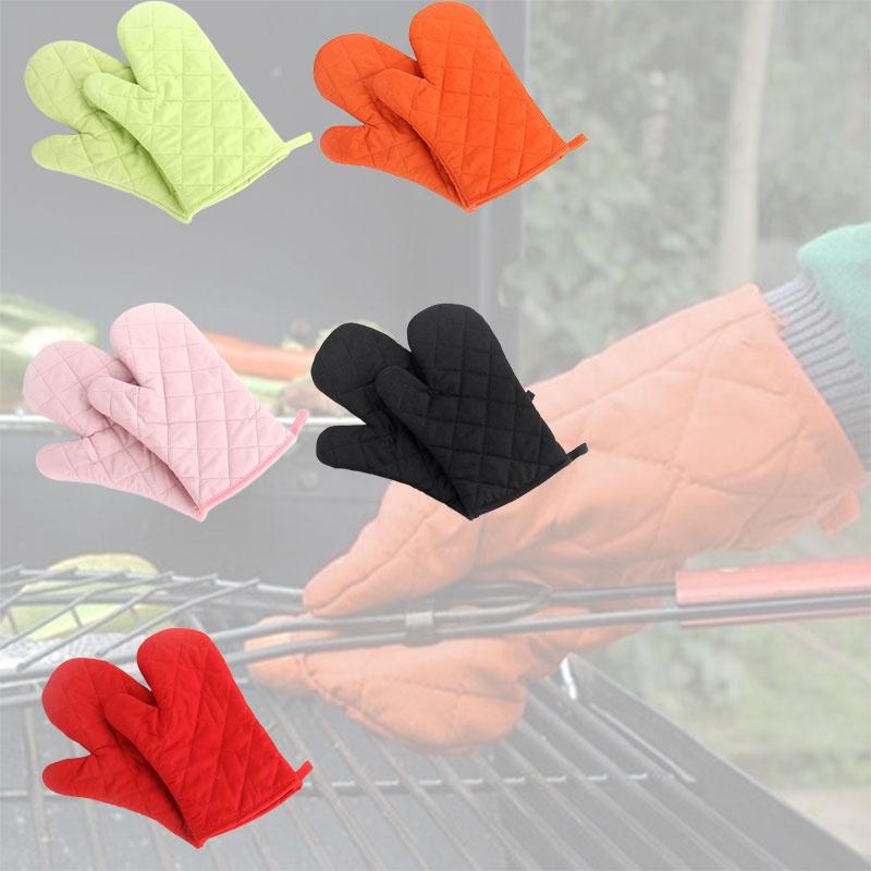 Verdickte Mikrowellenhandschuhe Backofen Spezial Hitzebeständig Rutschfest Hochtemperatur Beständig Küchenhandschuhe