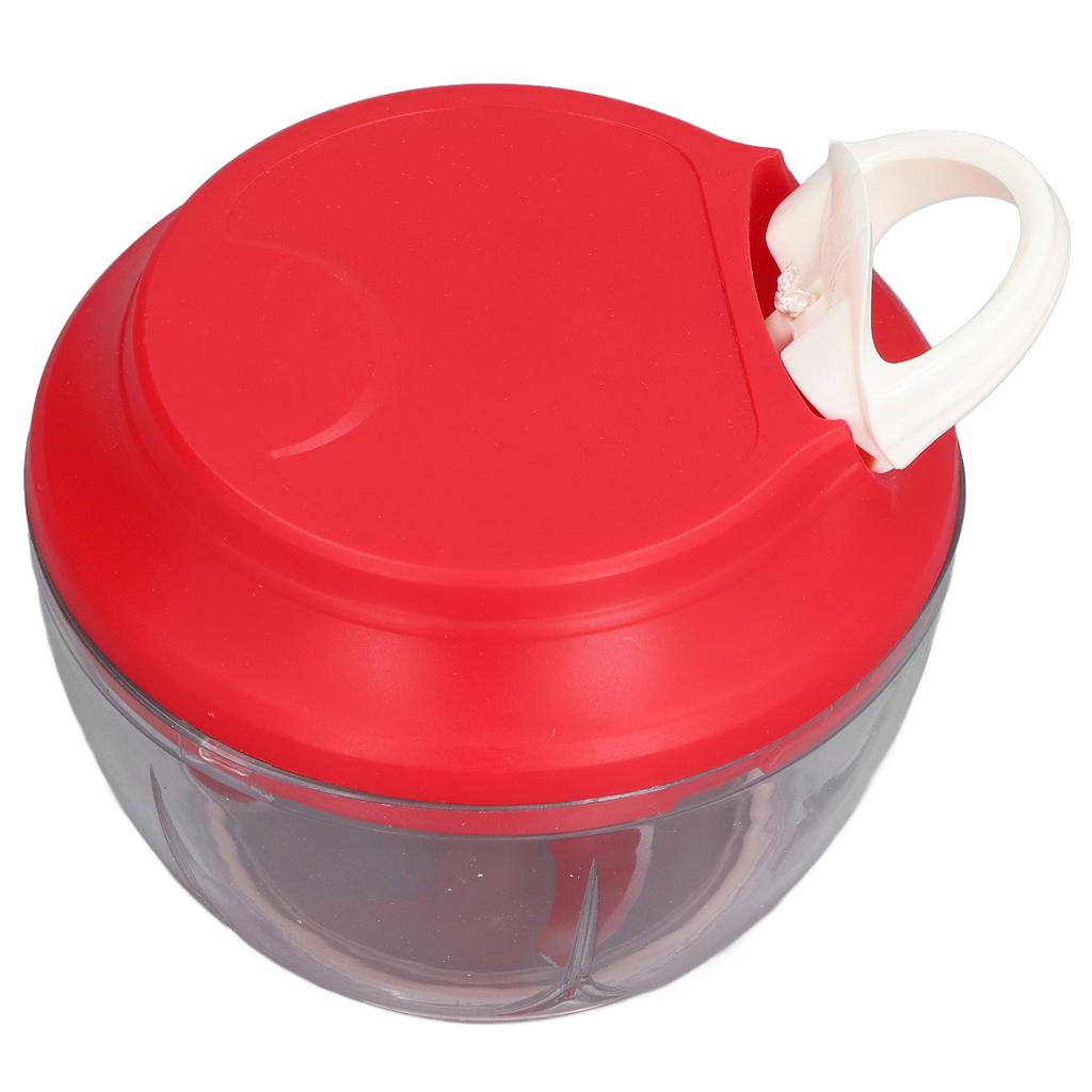 Manual Food Chopper 500ml   17oz Handheld Food Processor for Garlic Onion Meat Pepper Ginger