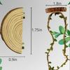 Handmade Wooden Spider Magnetic Pet Jumping Platform, DIY Accessories