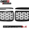 Glossy Black Custom Grille for BMW 3 Series E90/E91 (2005-2008)