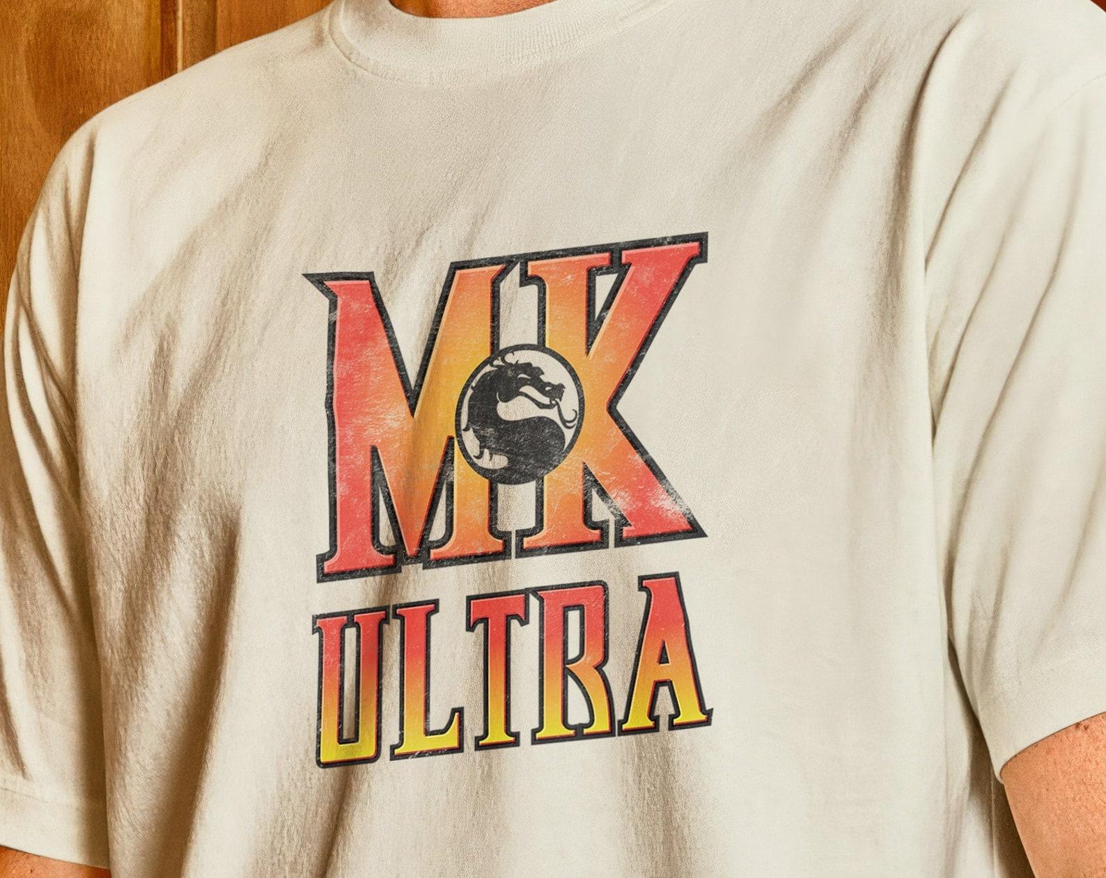 MK Ultra T-Shirt - Mortal Kombat Gamer Tee XL