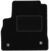 Tapete preto para motorista: Opel Astra K sedan, hatchback, perua (2015-)