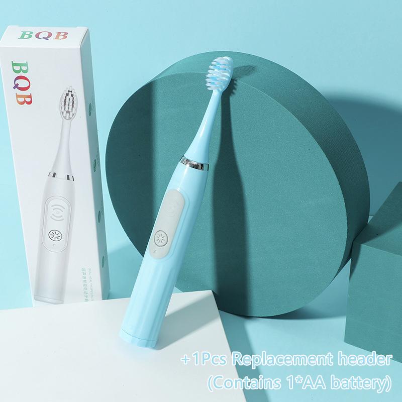 1Pcs Sonic Electric Toothbrush High Frequency Cleaning Toothbrush Portable Battery Endurance Electric Toothbrush Oral Care