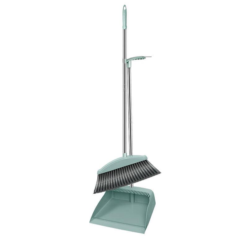 Flower Chirp Broom and Dustpan Set